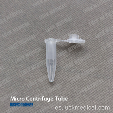 Tubo de micro centrífuga 1.5 ml MCT